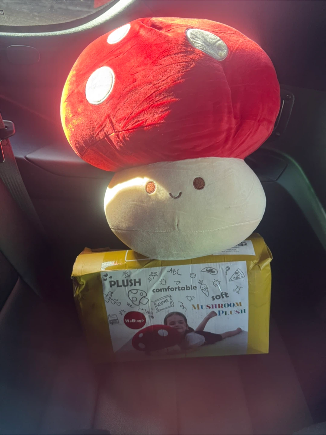 WeBingo Mushroom Plush Pillow
