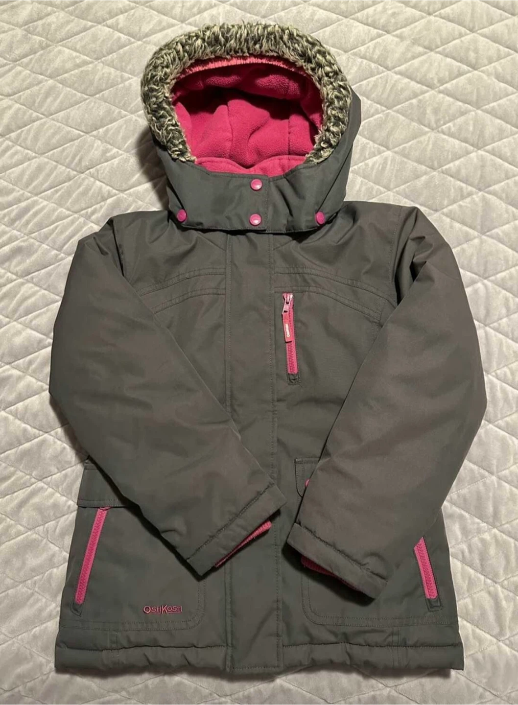 OshKosh B'gosh Girls Winter Jacket Size 10