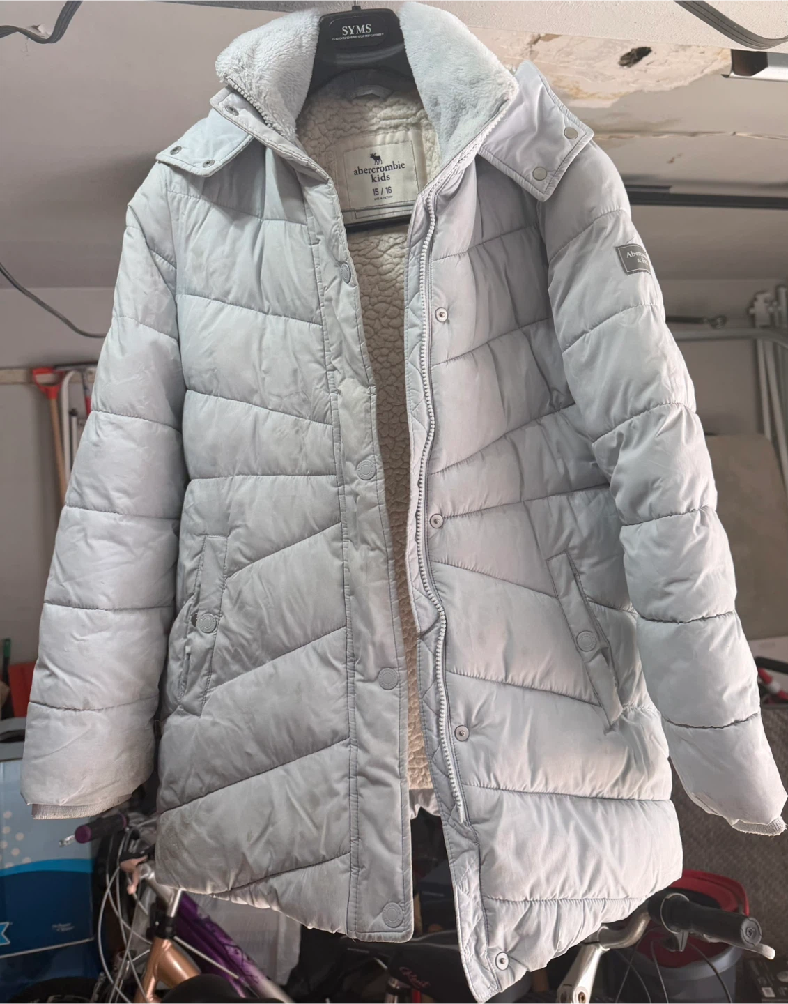 Abercrombie Kids Puffer Coat - Size 15/16 - photo 2