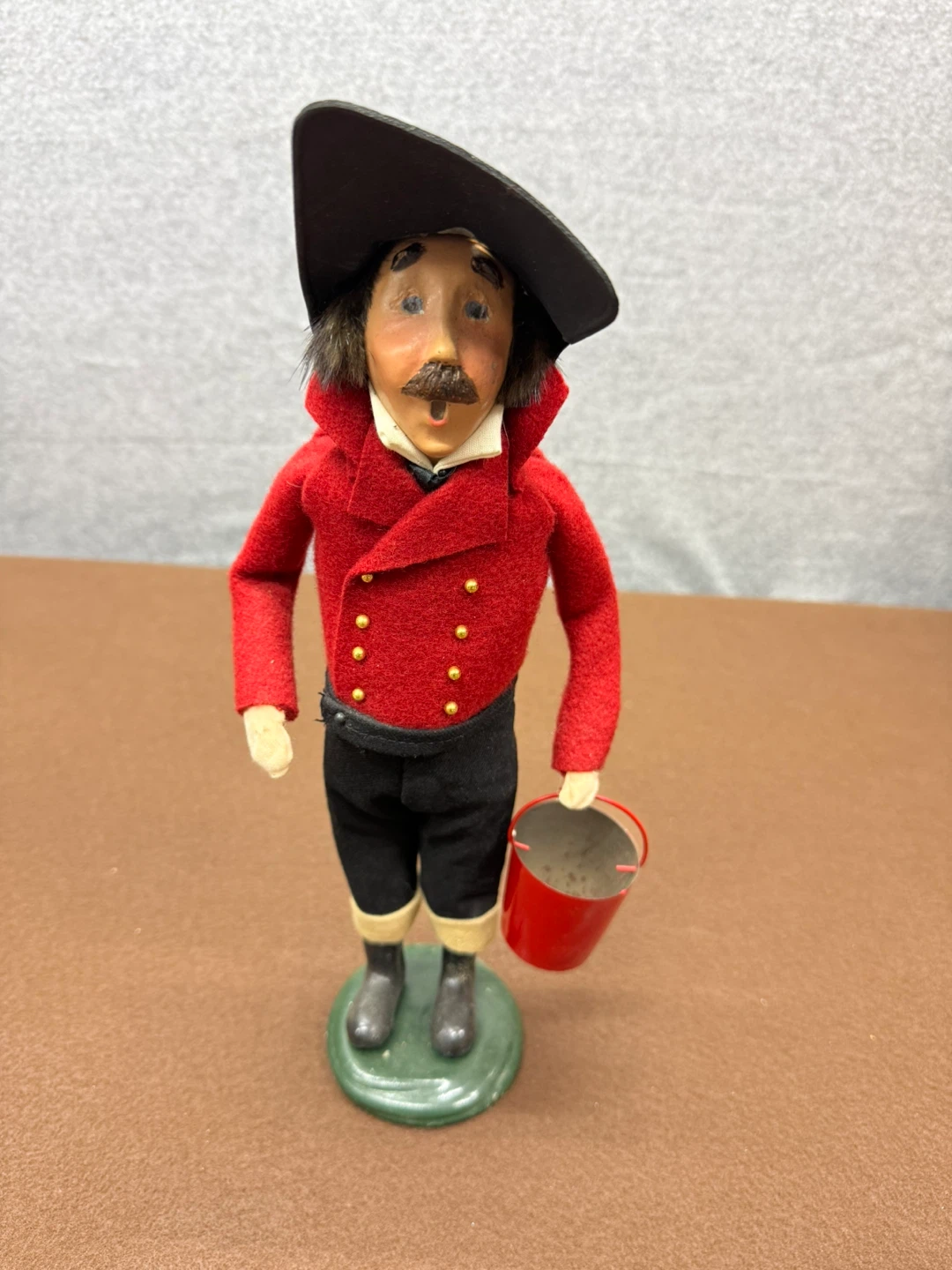 Vintage Bellhop Doll with Bucket and Cane - photo 2