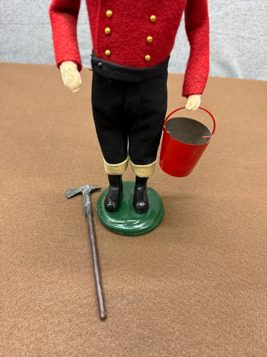 Vintage Bellhop Doll with Bucket and Cane - photo 5