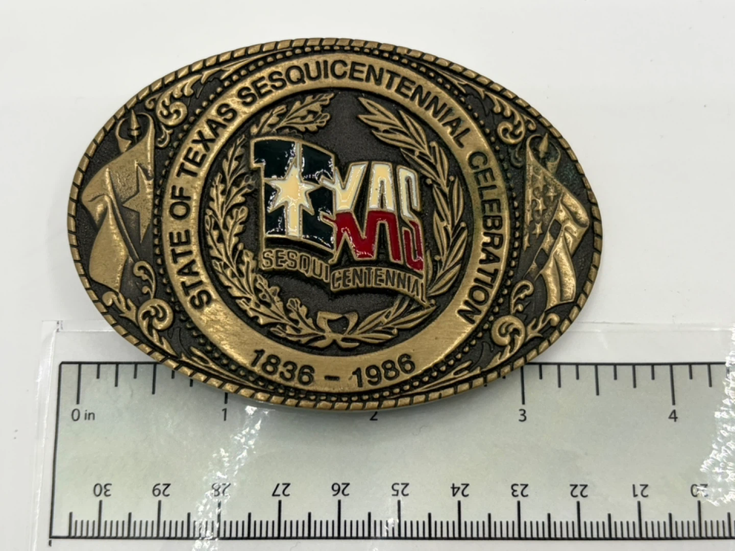 1986 Texas belt buckle - photo 4