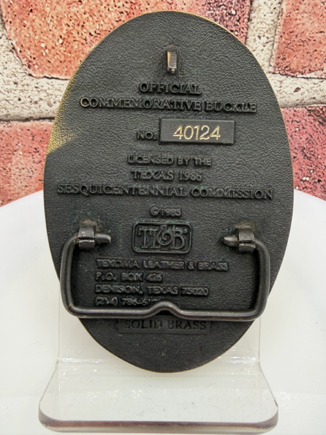 1986 Texas belt buckle - photo 2