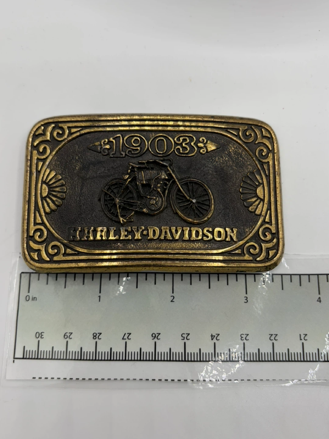 Harley-Davidson 1903 Motorcycle Belt Buckle - photo 4