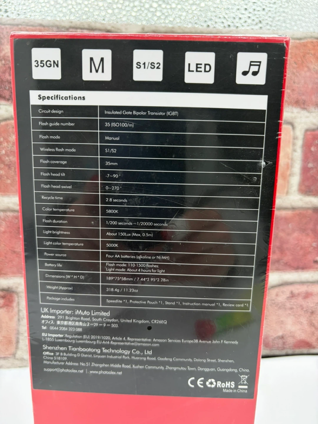 Photolex M500 Flash for Cameras - photo 2