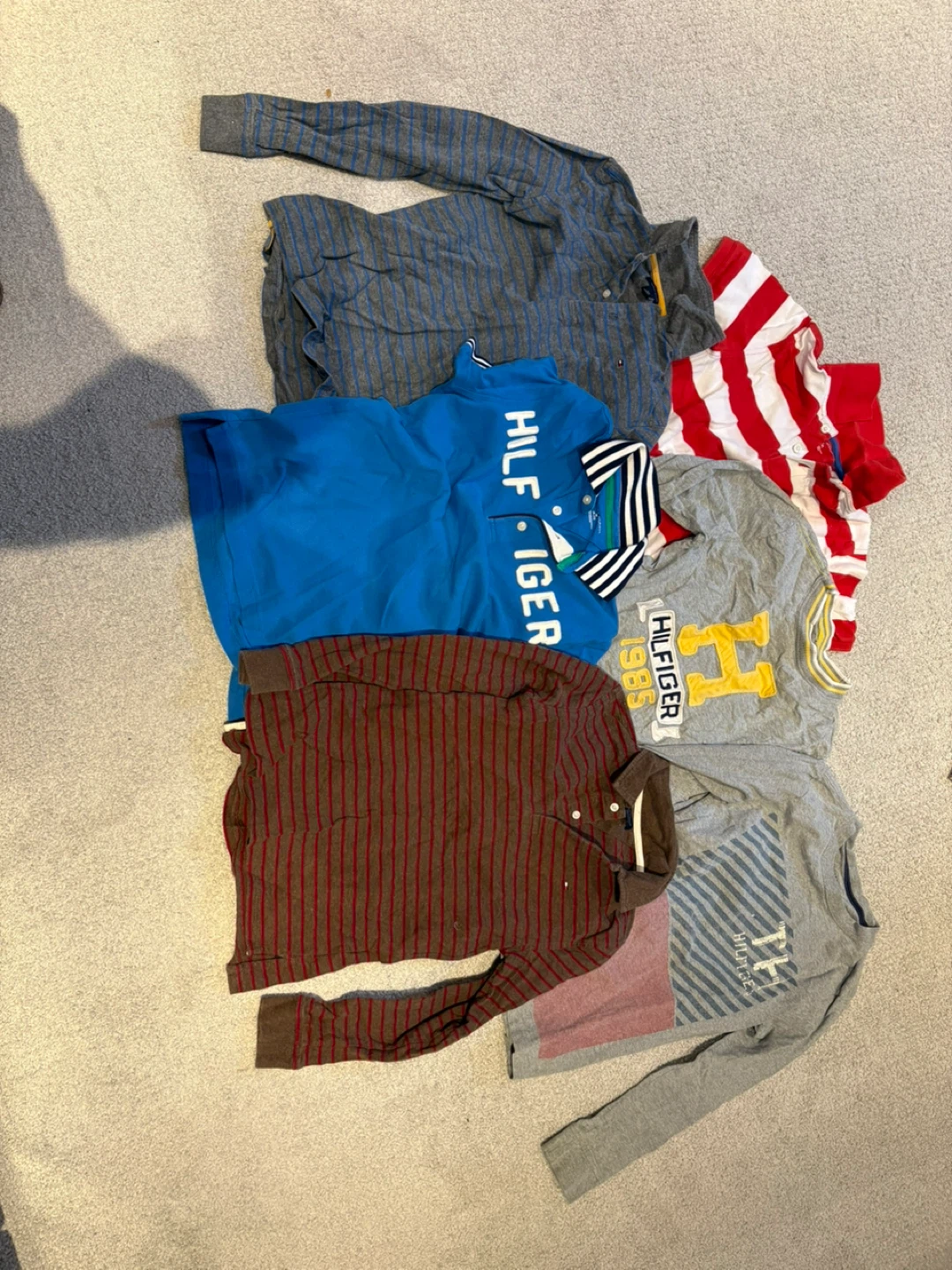Tommy Hilfiger Boys Long Sleeve Shirts Bundle