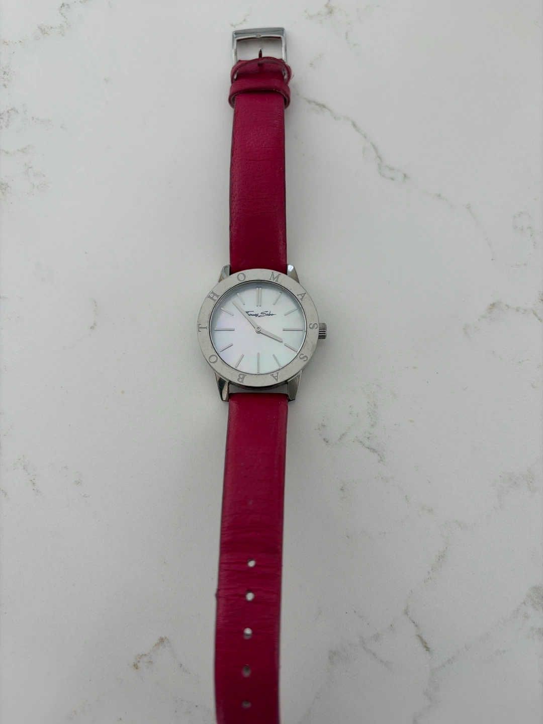 Thomas Sabo Women's Watch - Pink Leather Strap