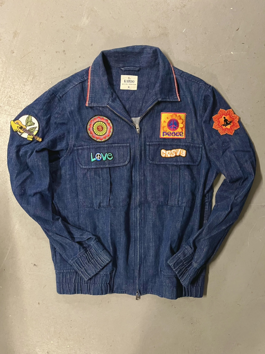 DIY Kardo Denim Jacket with Custom Patches