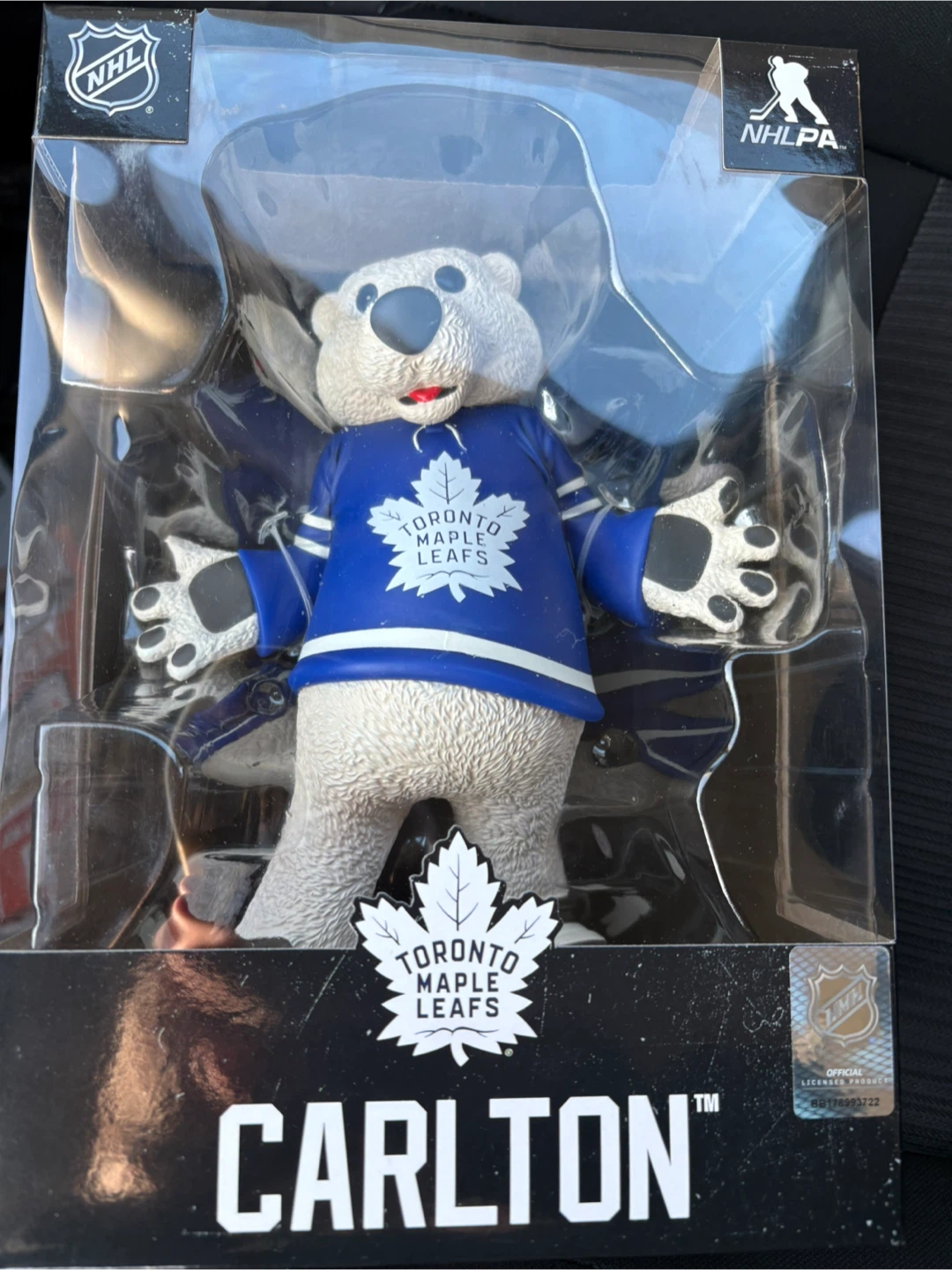 Toronto Maple Leafs Carlton Bear Action Figure