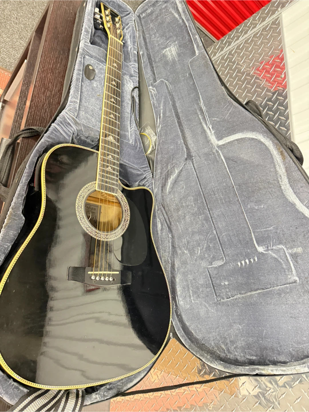 Takamine Acoustic Electric Guitar with Case - photo 3