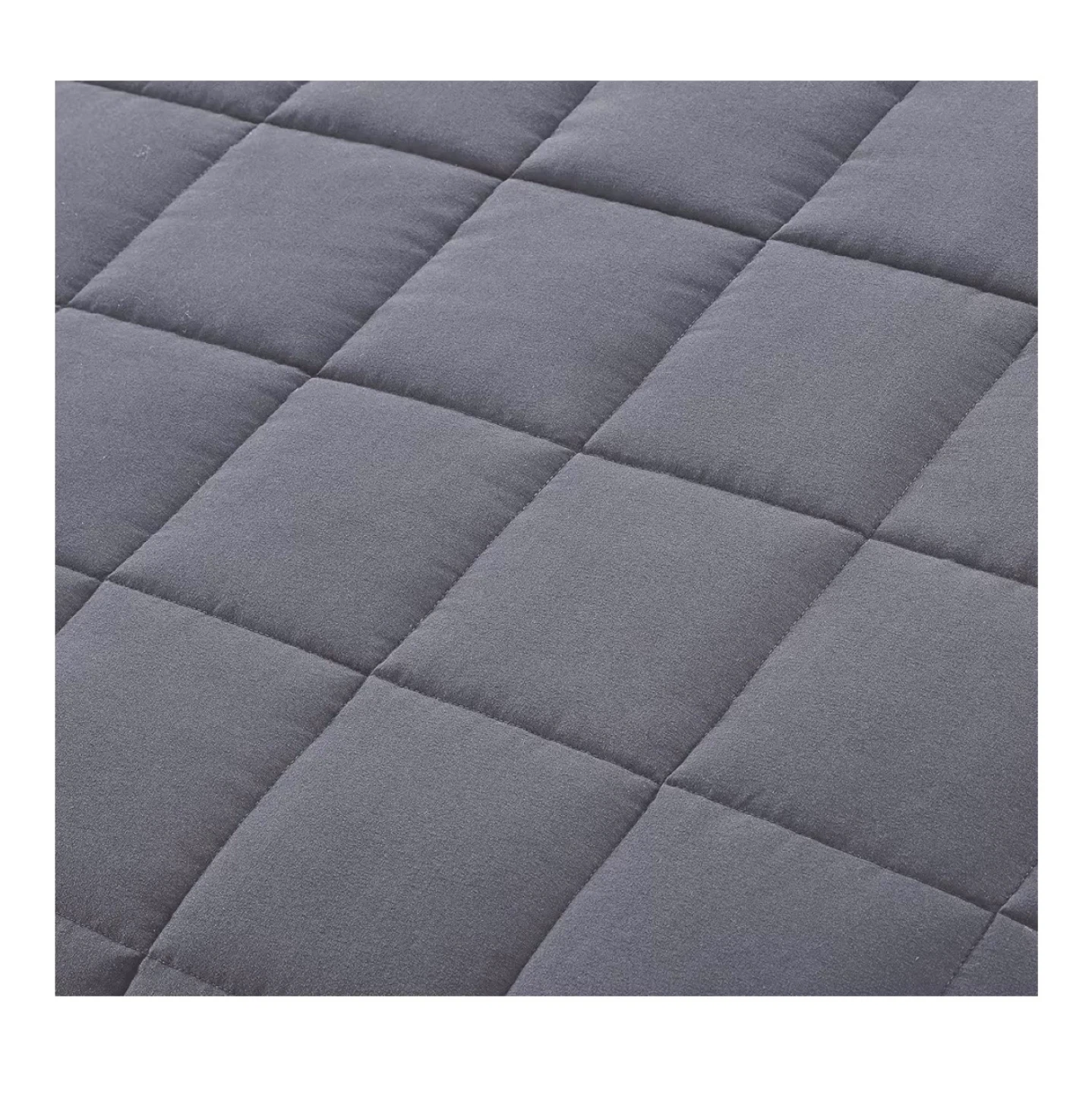 15 lb Queen Size Weighted Grey Blanket for Deep Sleep - photo 3