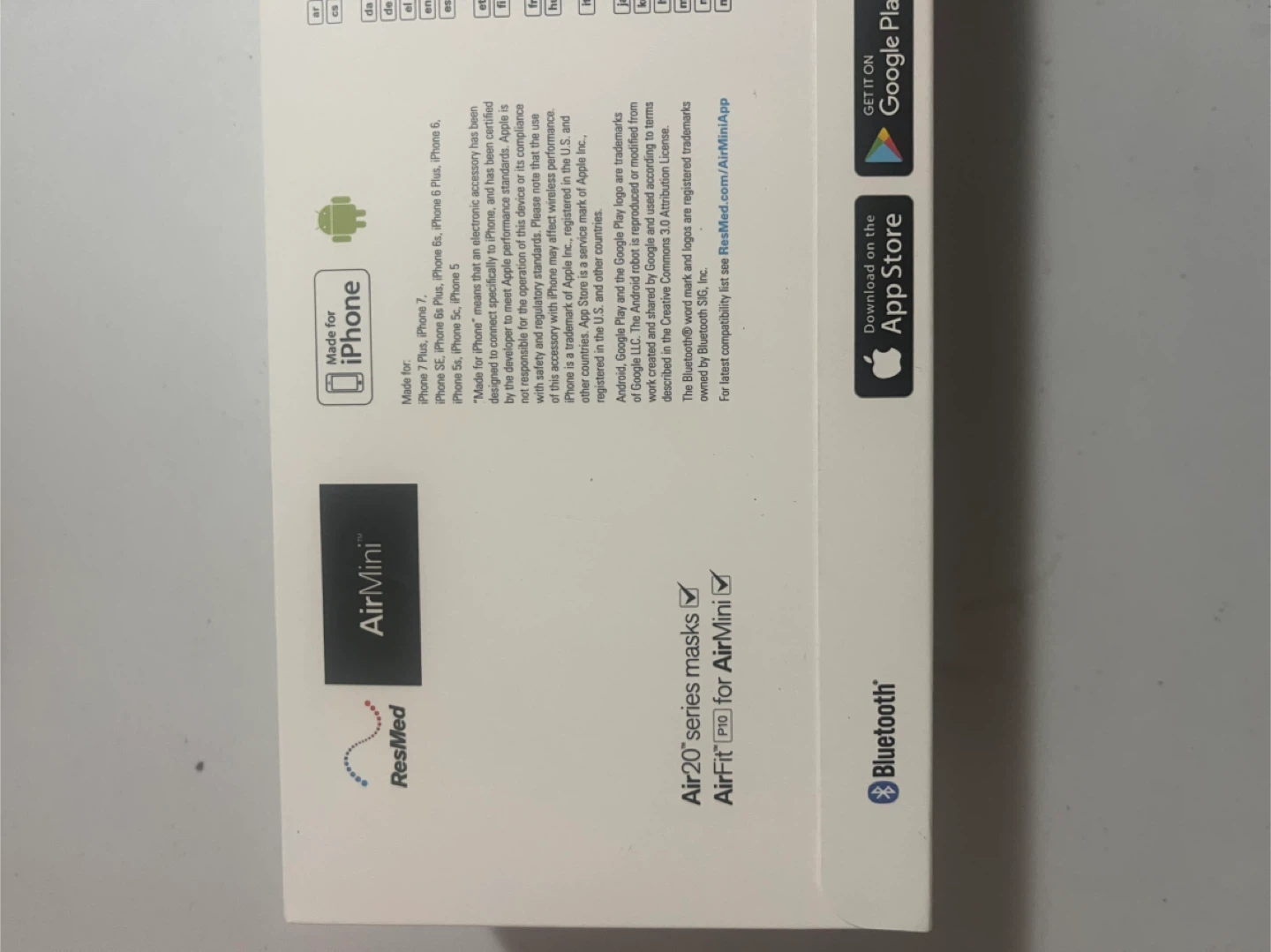 ResMed AirMini AutoSet Travel CPAP Machine - photo 5