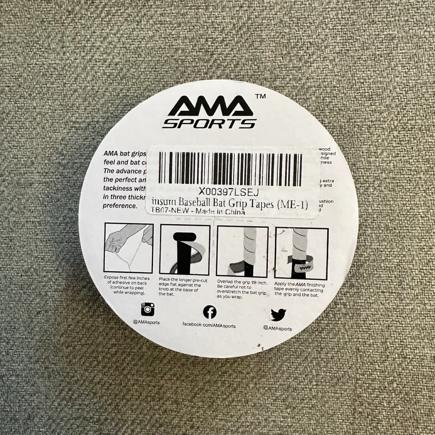AMA Sports Baseball Bat Grip Tape - photo 2