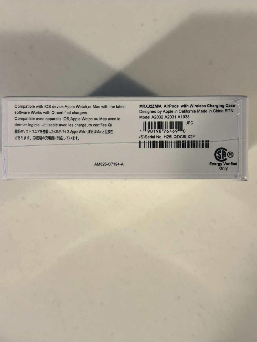 Apple AirPods with Wireless Charging Case (2nd Gen) - photo 3