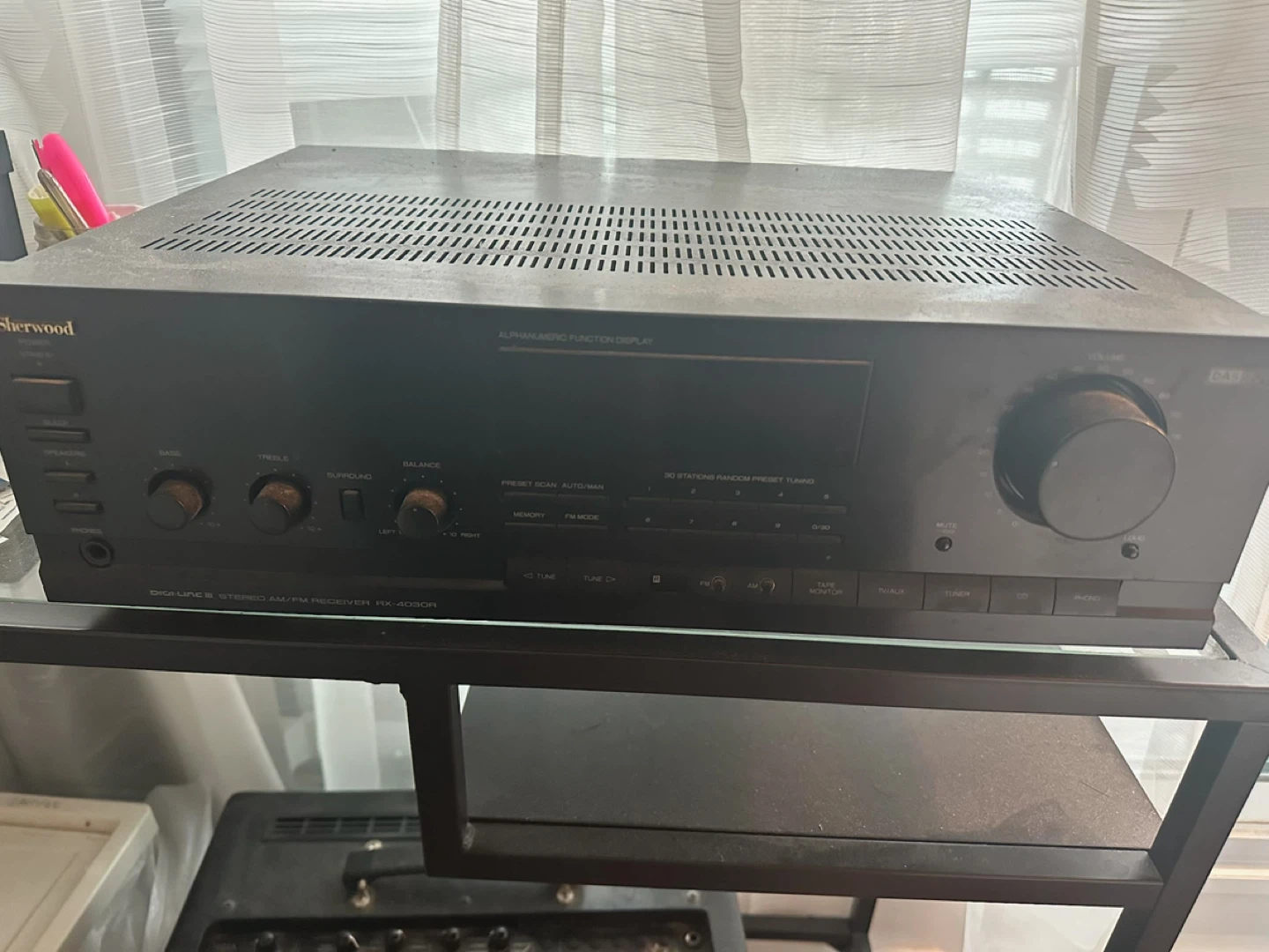 Sherwood RX-4030R Stereo AM/FM Receiver - photo 2
