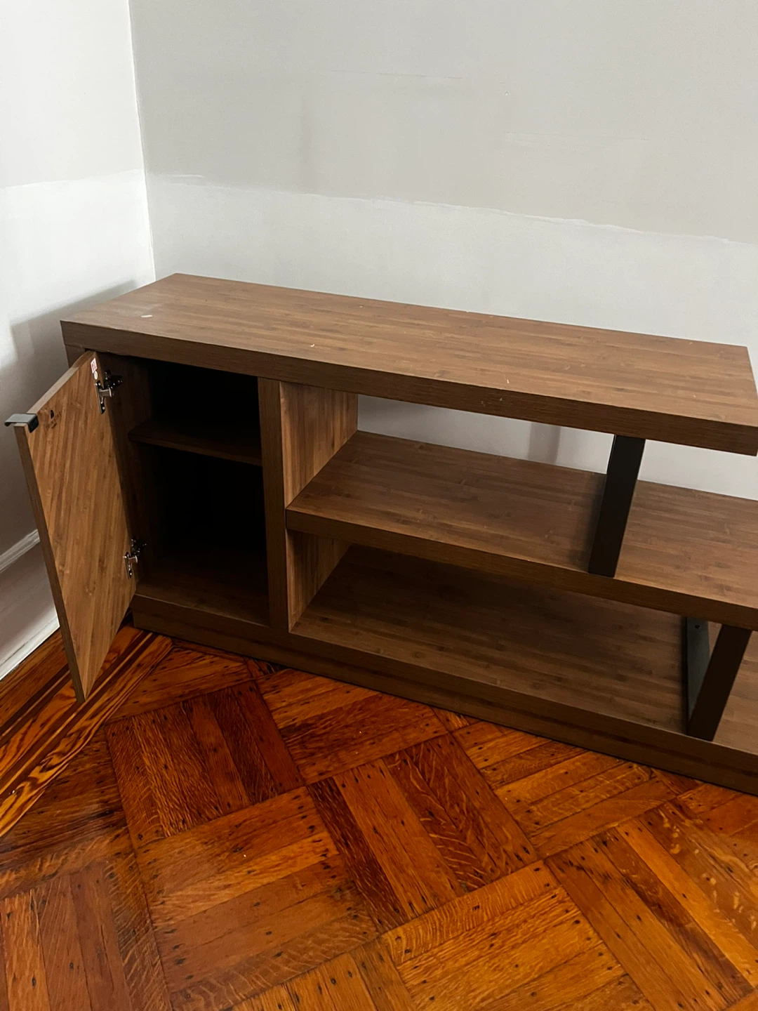 Wood and Metal Media Console / TV Stand - photo 5