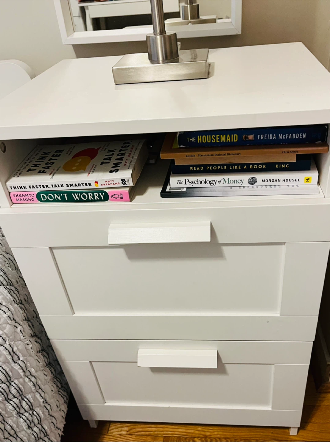 IKEA BRIMNES 2-drawer chest white - photo 2