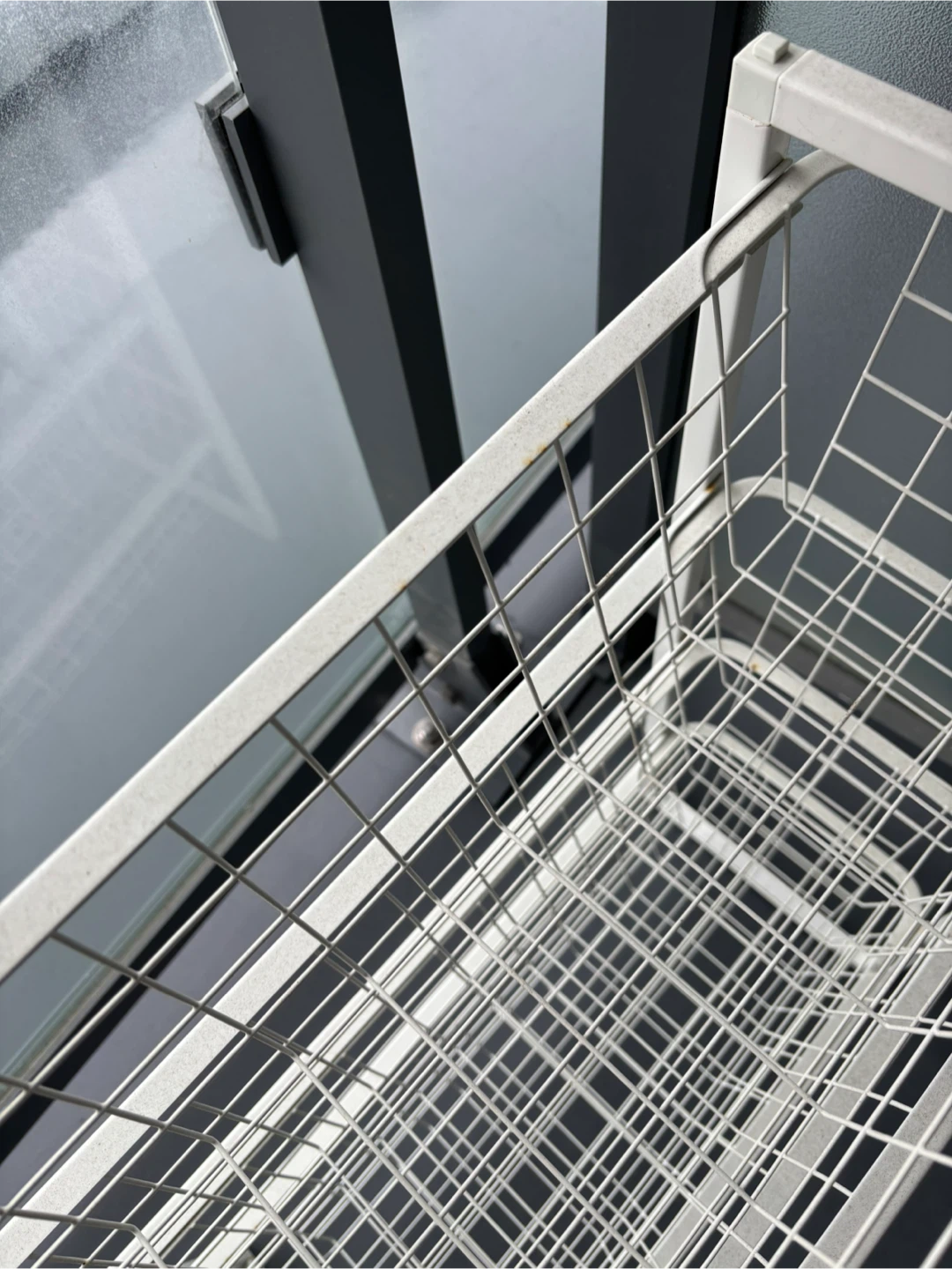 IKEA White Metal 3-Tier Wire Rack Shelf - photo 2