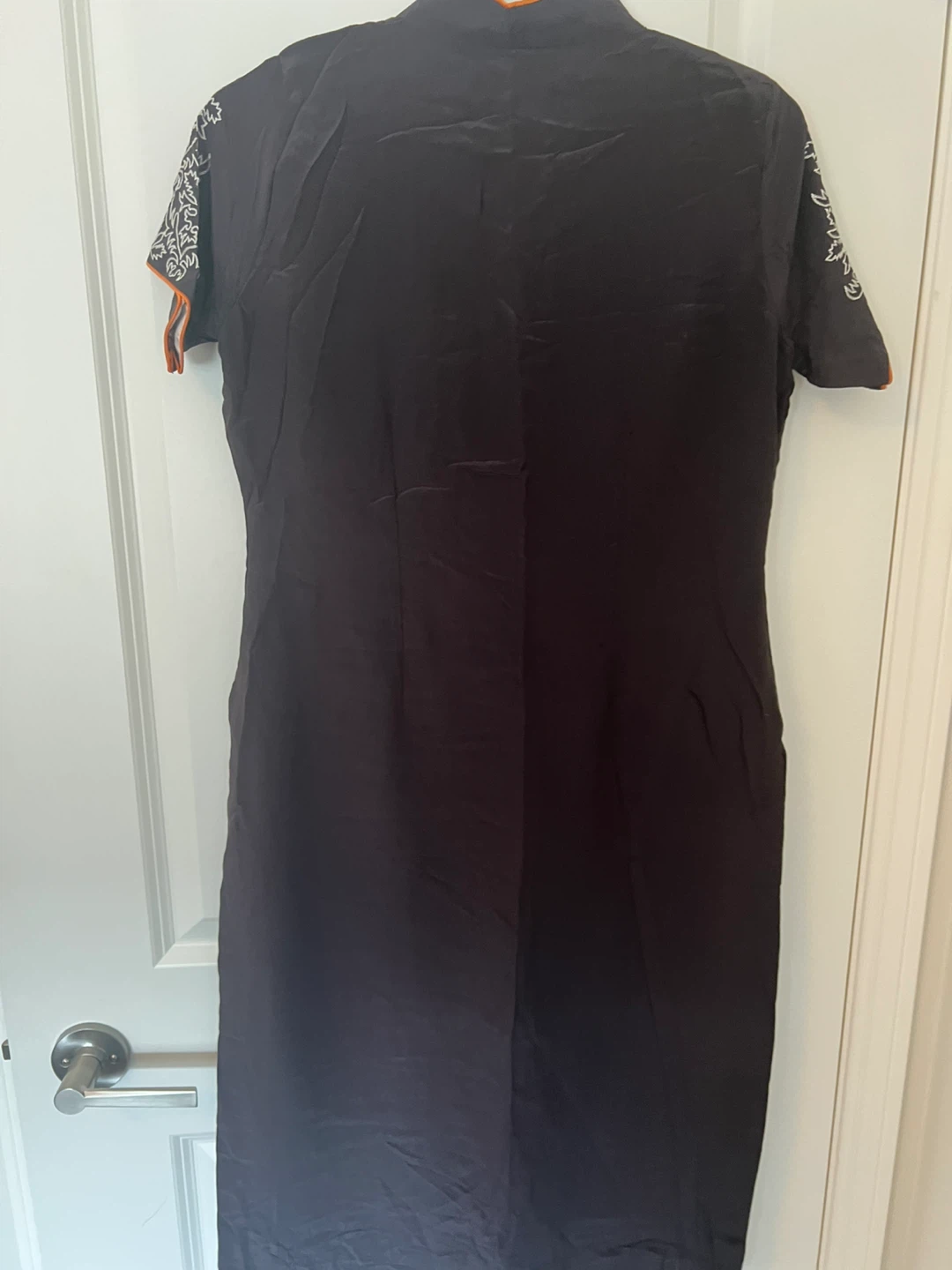 Embroidered gray Dress - photo 2