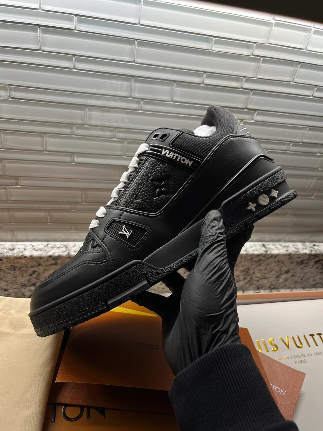 Louis Vuitton Black Sneakers