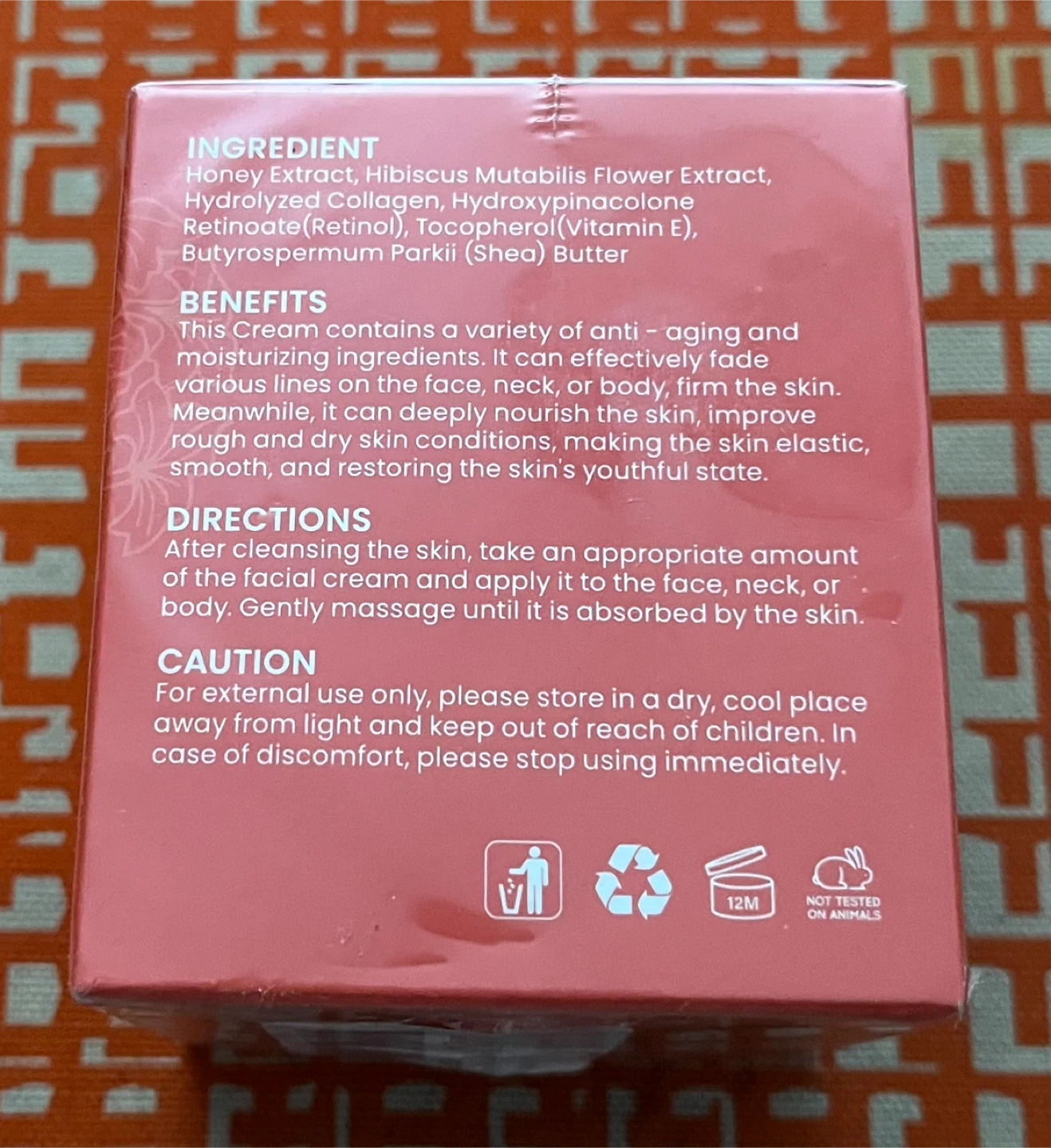 JTOPYRT Hibiscus & Honey Firming Cream for Chest, Neck, Face - photo 3