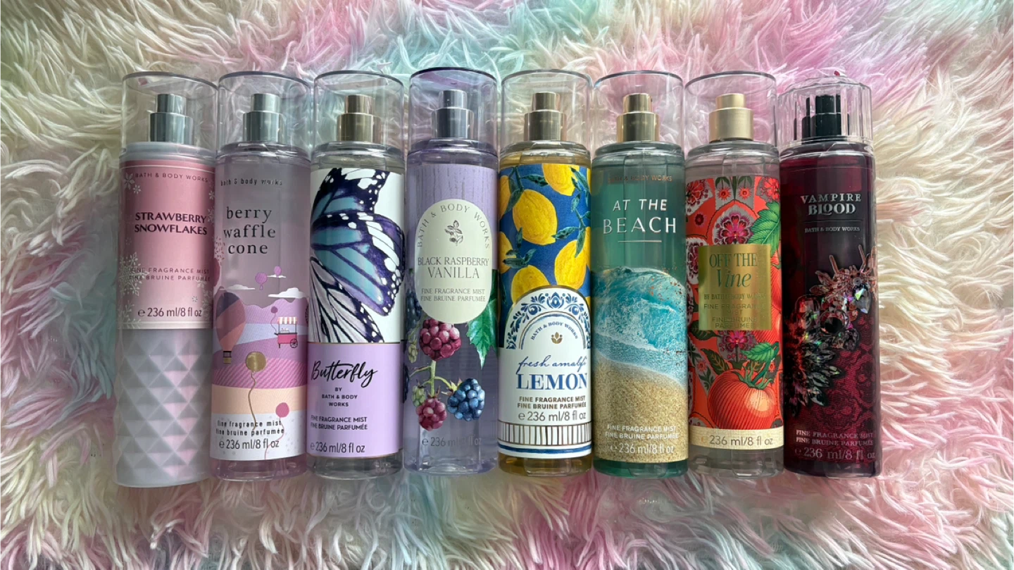 Bath & Body Works Fragrance Mist Collection