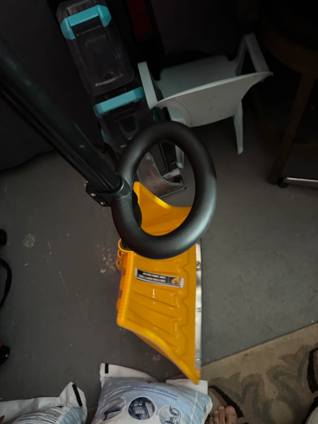 Yellow Snow Shovel with Sturdy Wear Strip - photo 3