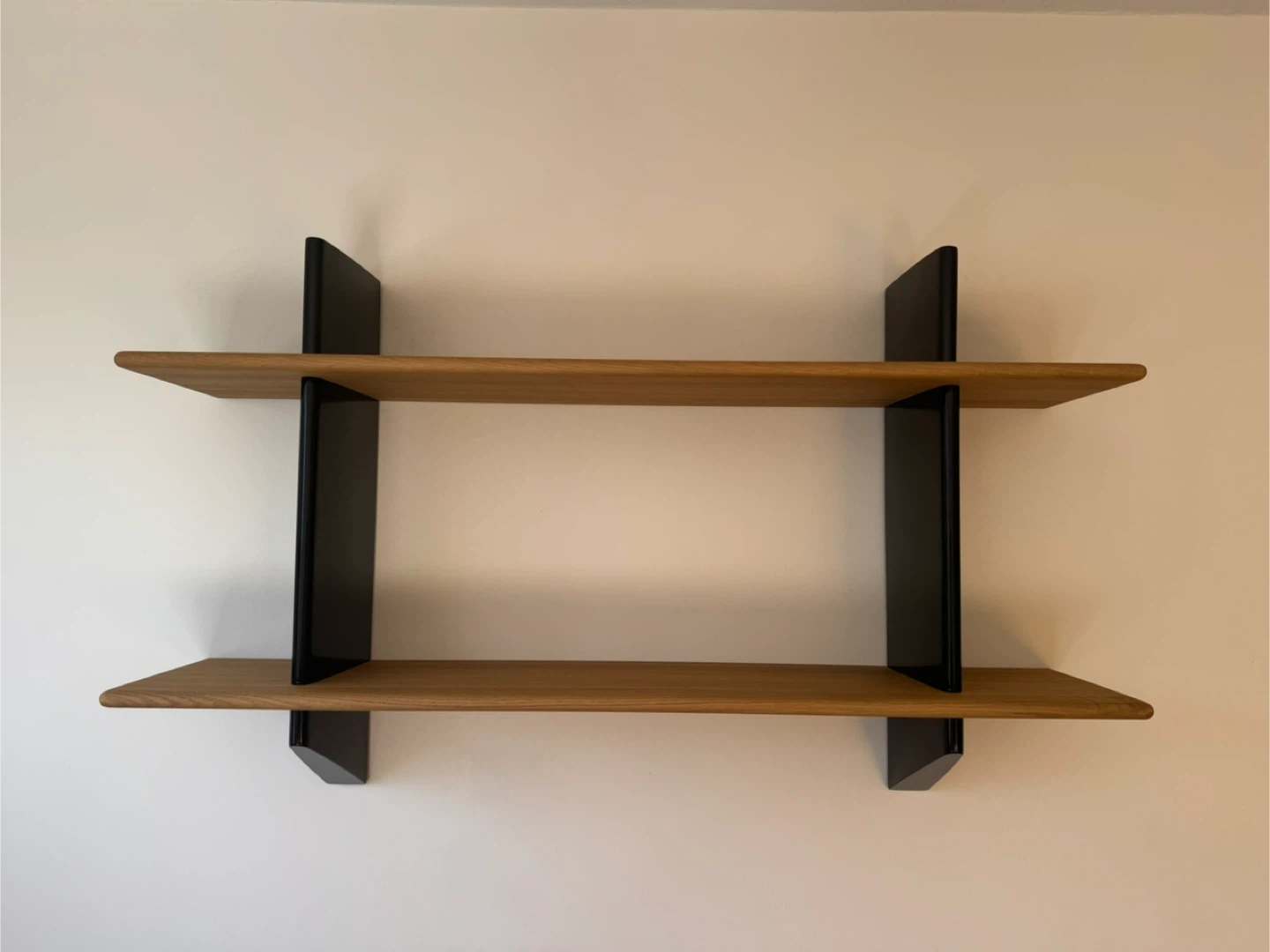 Floating Wall Shelf - Vitra, Jean Prouve, Oak and Black