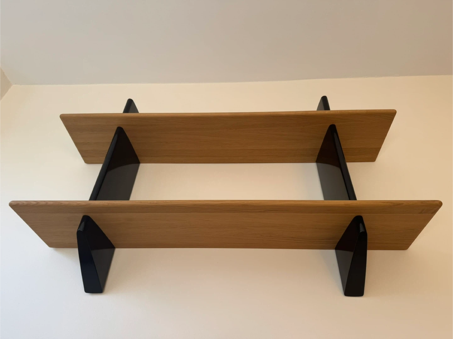 Floating Wall Shelf - Vitra, Jean Prouve, Oak and Black - photo 5