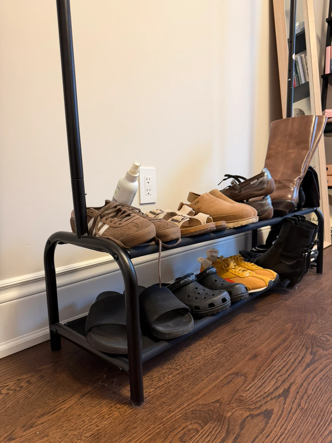 Garment Rack & Shoe Shelf - photo 2