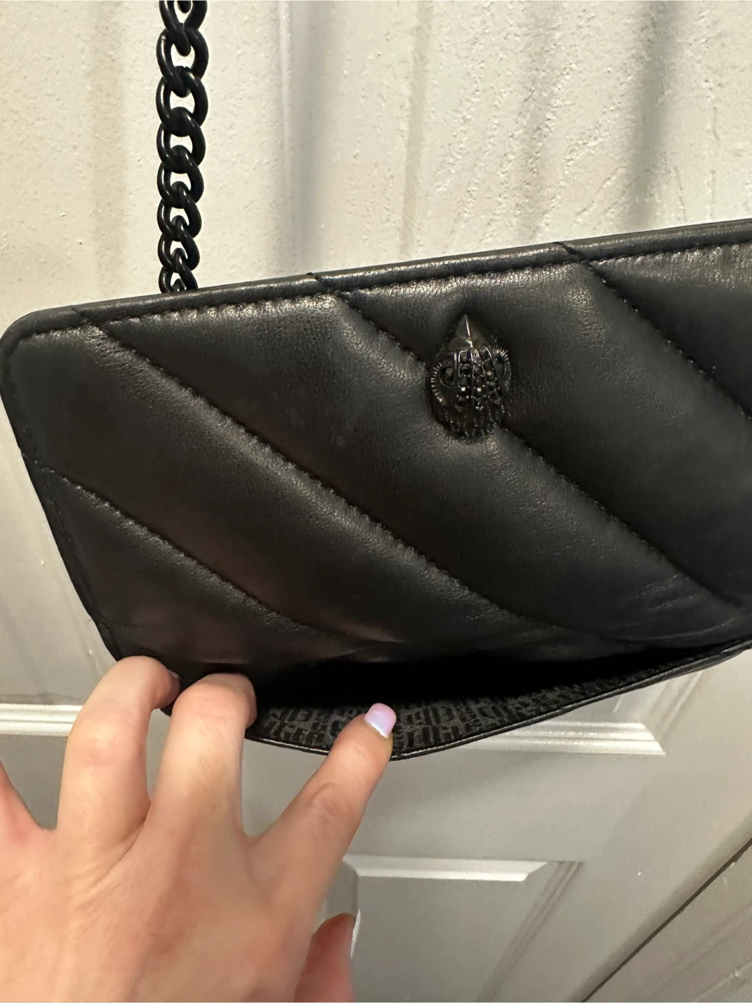 Kurt Geiger Black Quilted Leather Shoulder Bag - photo 2
