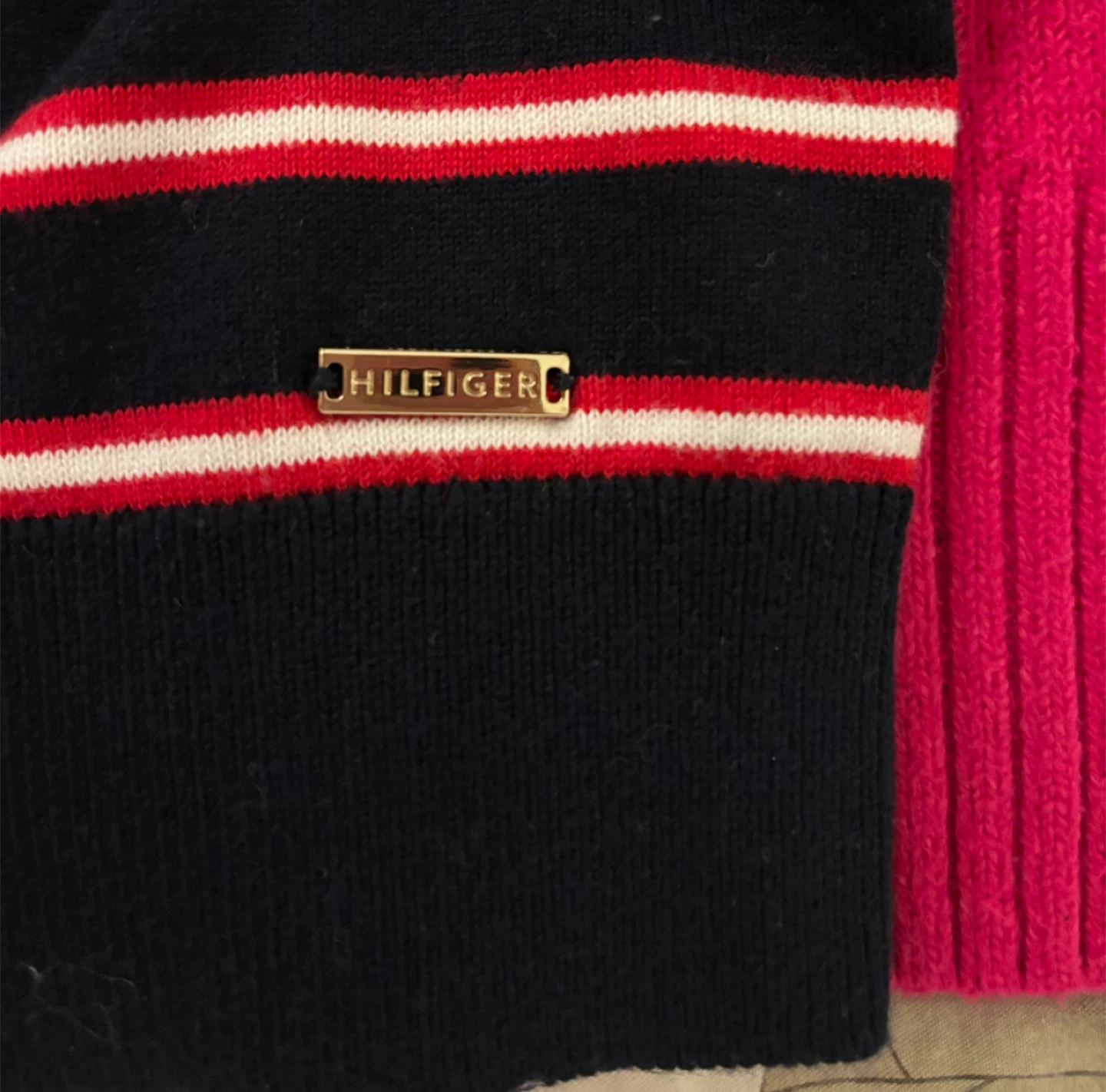 Tommy Hilfiger Striped Turtleneck Sweater Size S/P - photo 4