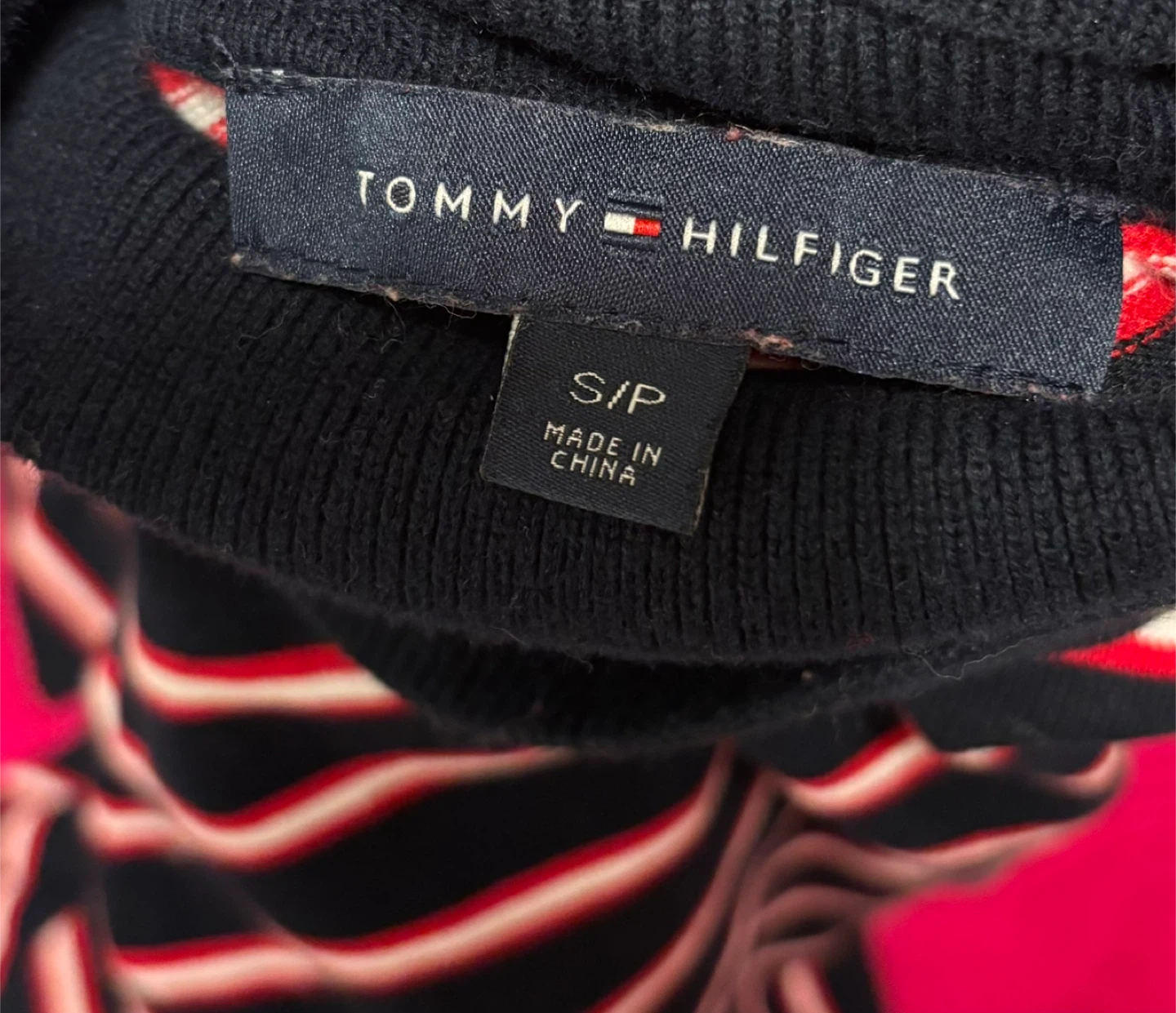 Tommy Hilfiger Striped Turtleneck Sweater Size S/P - photo 3