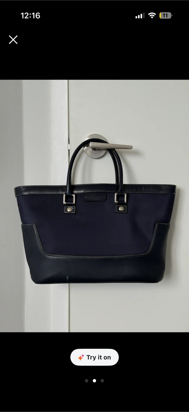 Ralph Lauren Navy Blue Tote Bag - photo 2