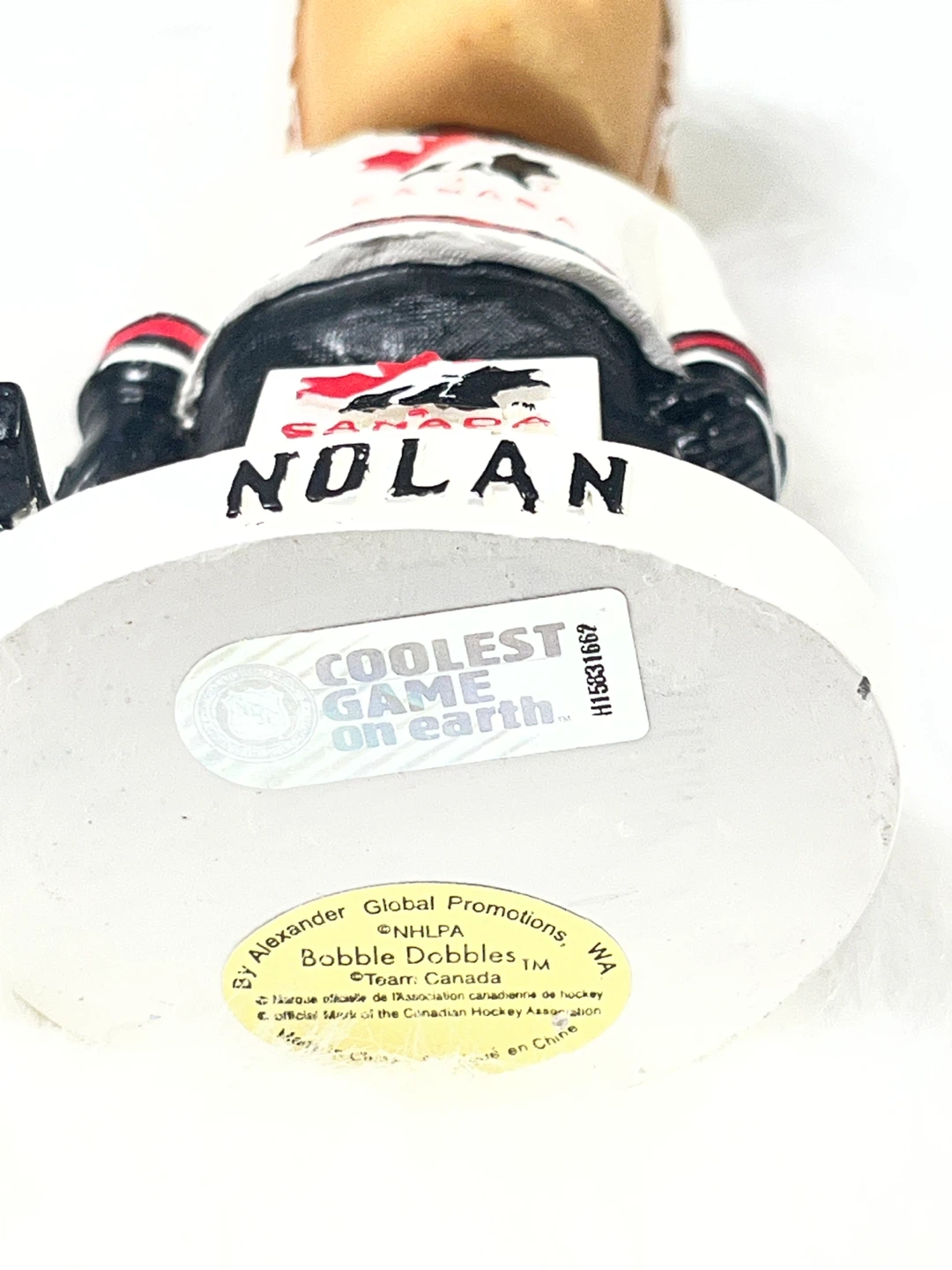 Team Canada Nolan Hockey Bobblehead - photo 5
