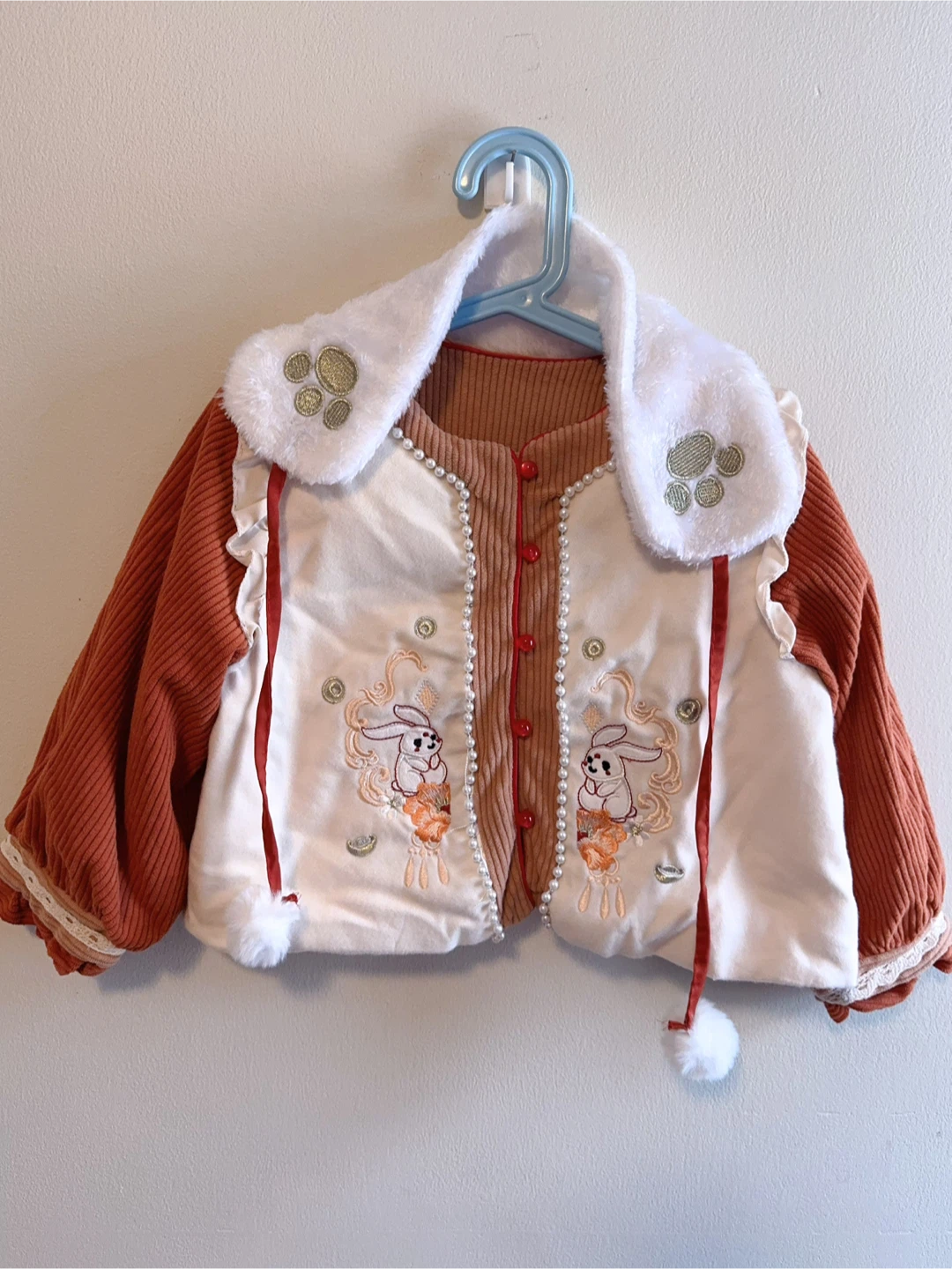 Kids' Rabbit Jacket and skirt Set Toddler size 5-6T