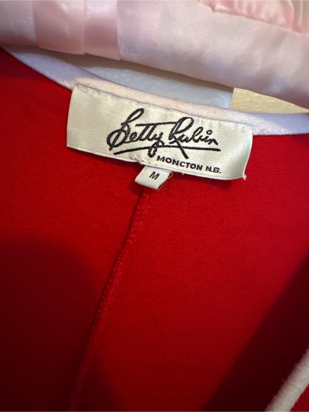 Betty Rubin Red Dress Size Medium - photo 2