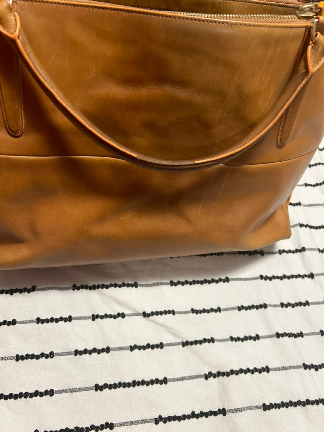 Coach Leather Tote Bag - photo 4