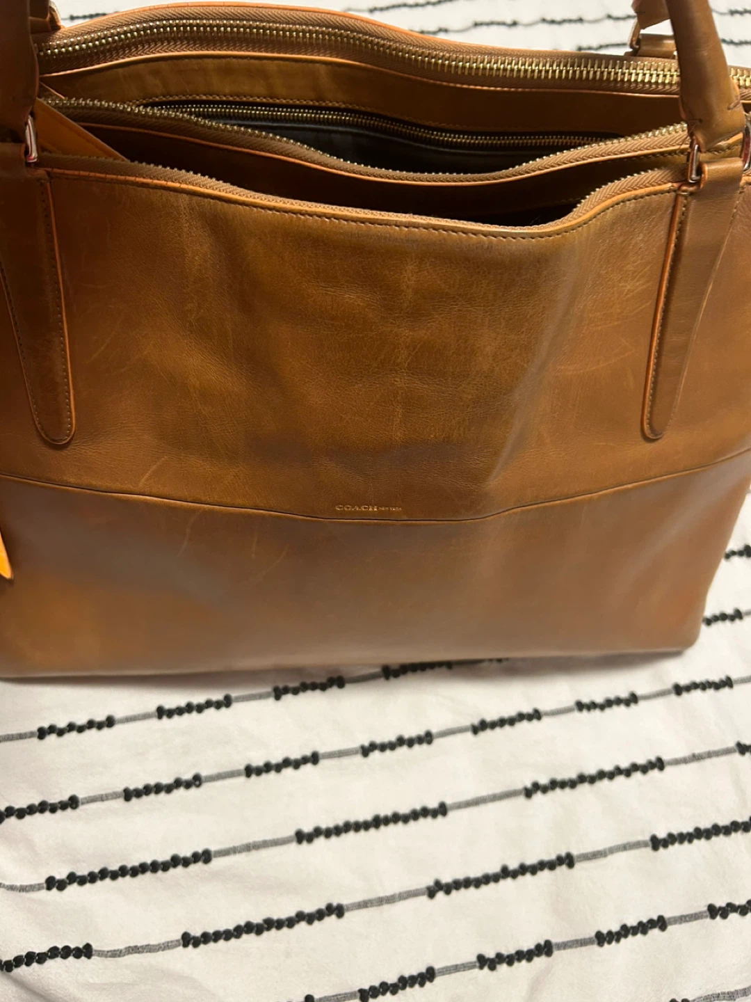 Coach Leather Tote Bag - photo 2