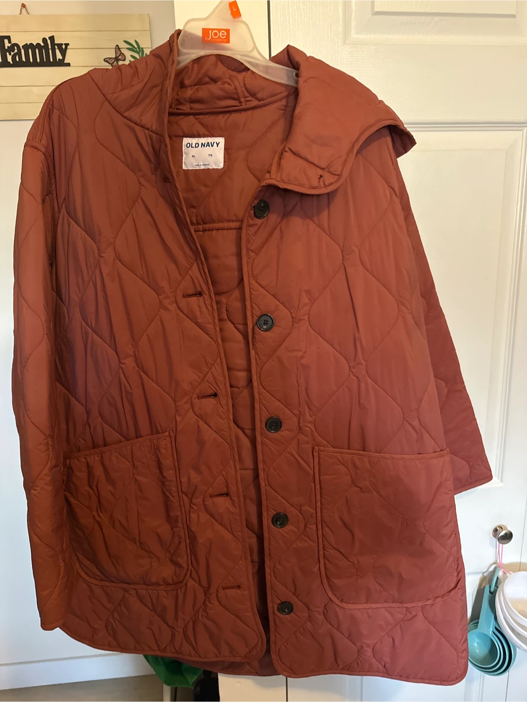 Old Navy Quilted Snap Jacket XL - photo 2