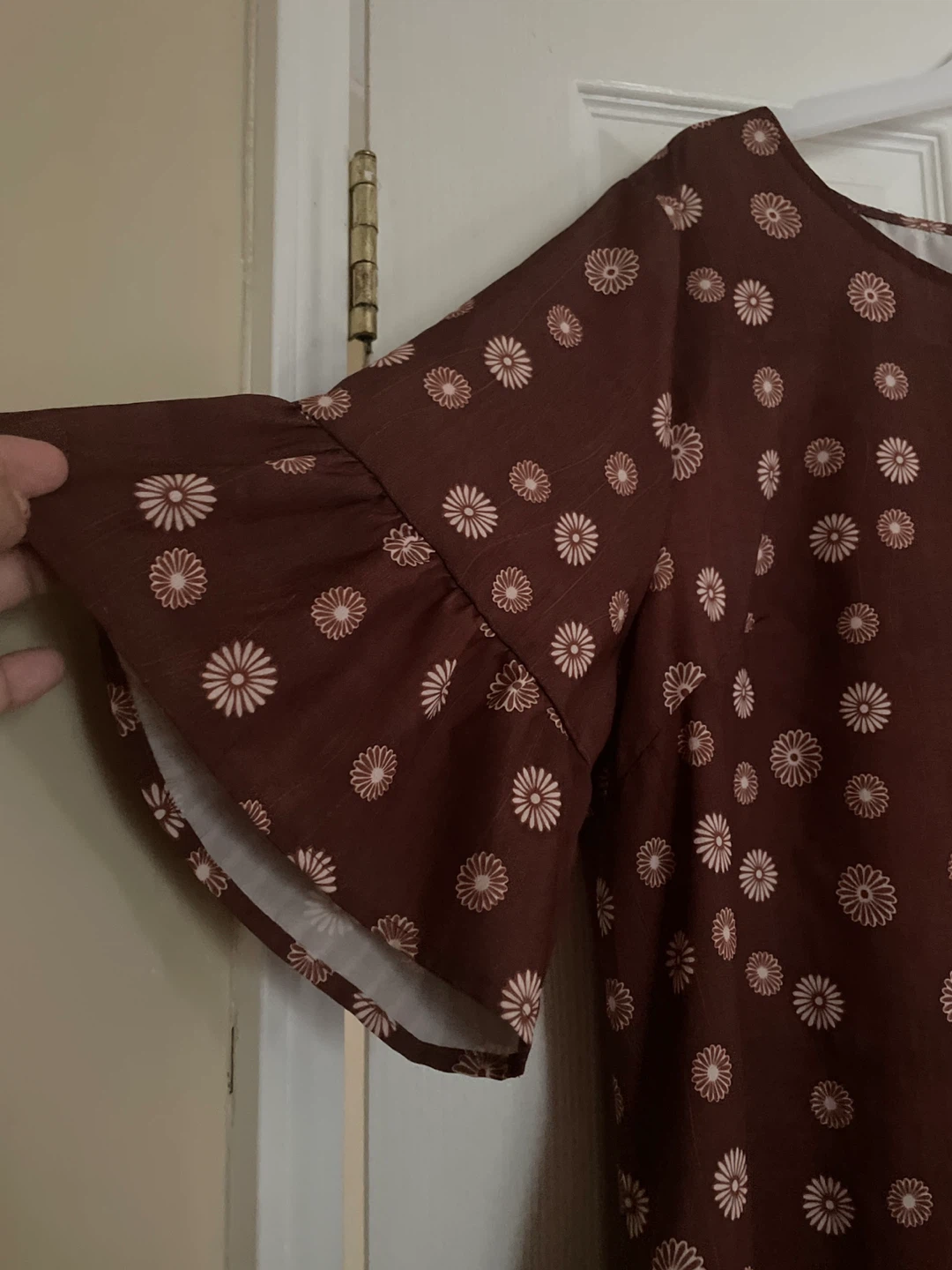 Woman Emery Rose Brown Floral Dress 1XL - photo 2