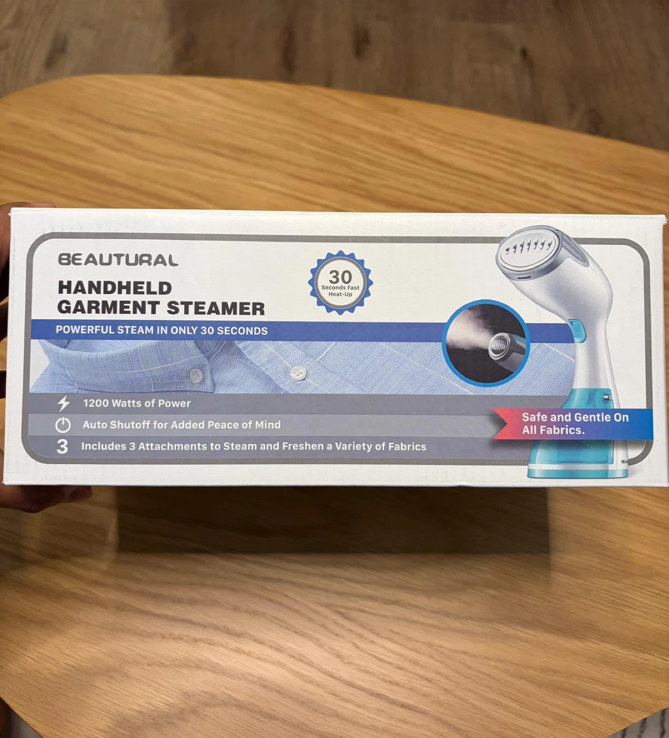 BEAUTURAL Handheld Garment Steamer