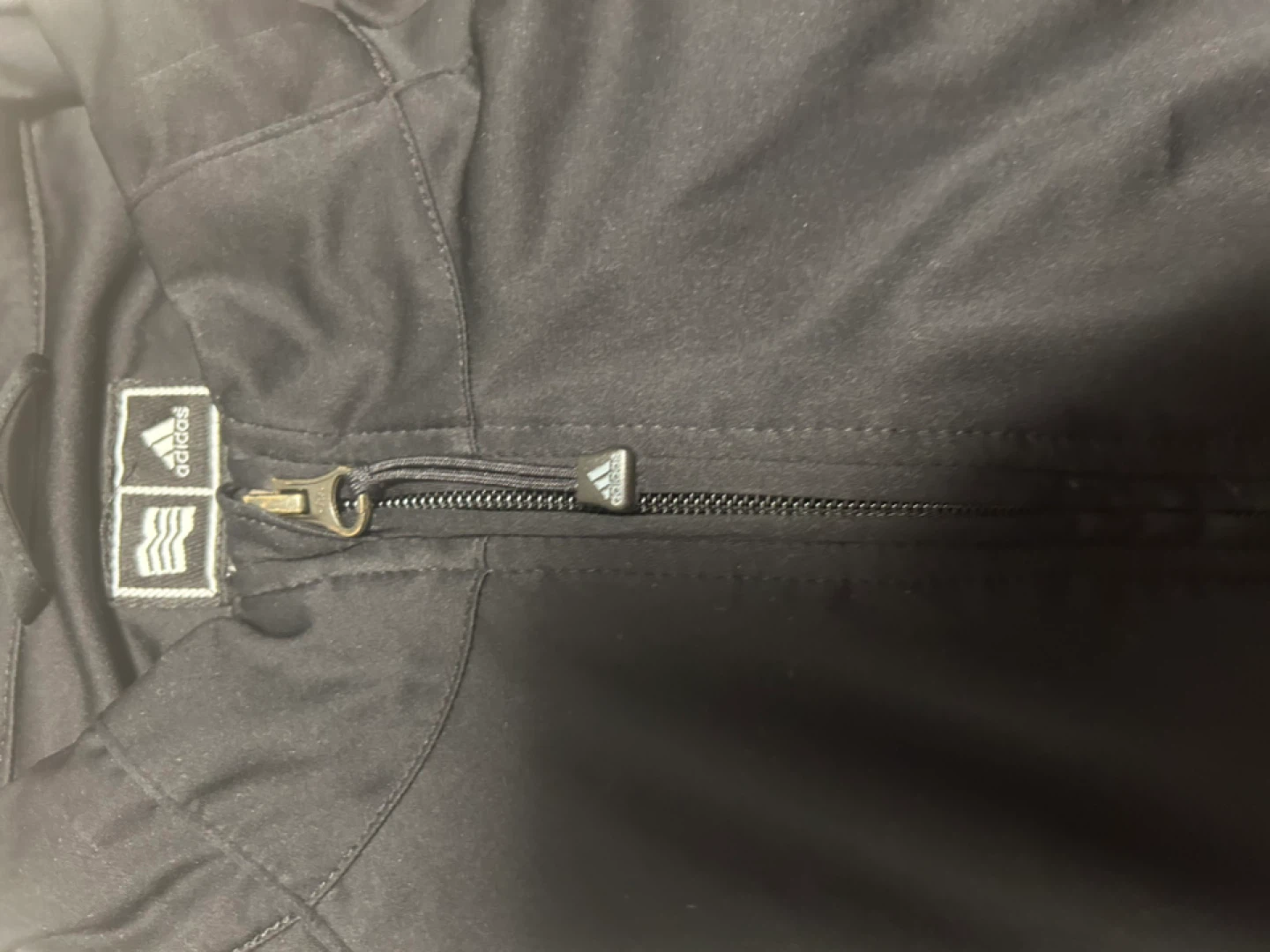 Adidas Black Track Jacket with 3-Stripes - photo 5