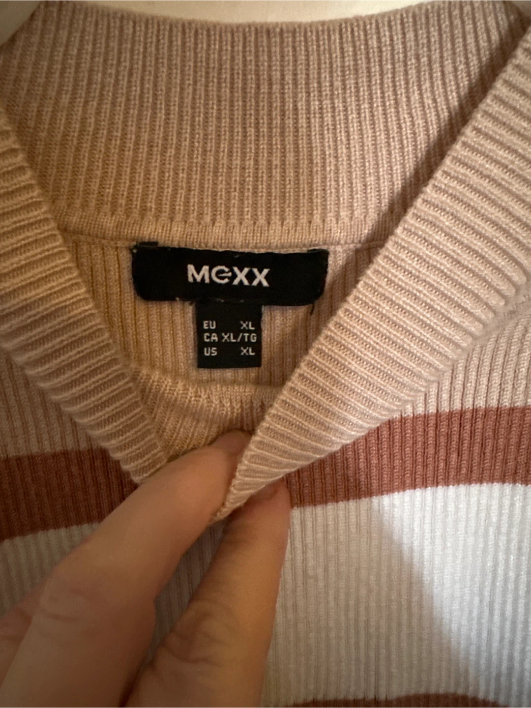 Mexx Striped Ribbed Tank Top - XL - photo 2