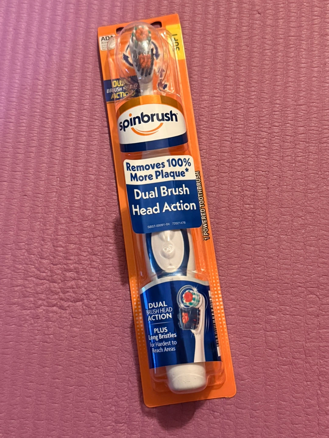 Spinbrush PRO+ Dual Brush Head Action Powered Toothbrush