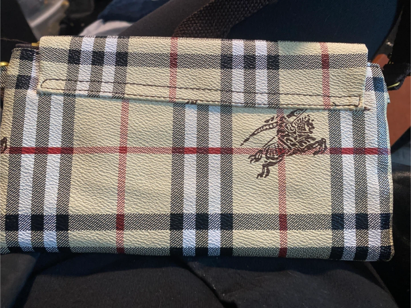 Burberry Haymarket Check Clutch Wallet - photo 5
