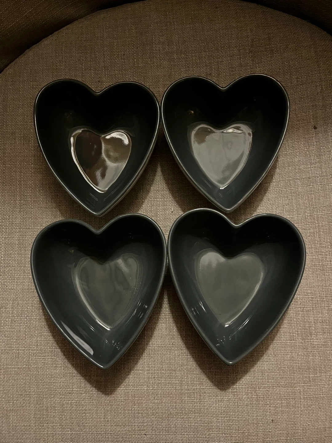 Stokes Heart Shaped Bowls - Set of 4