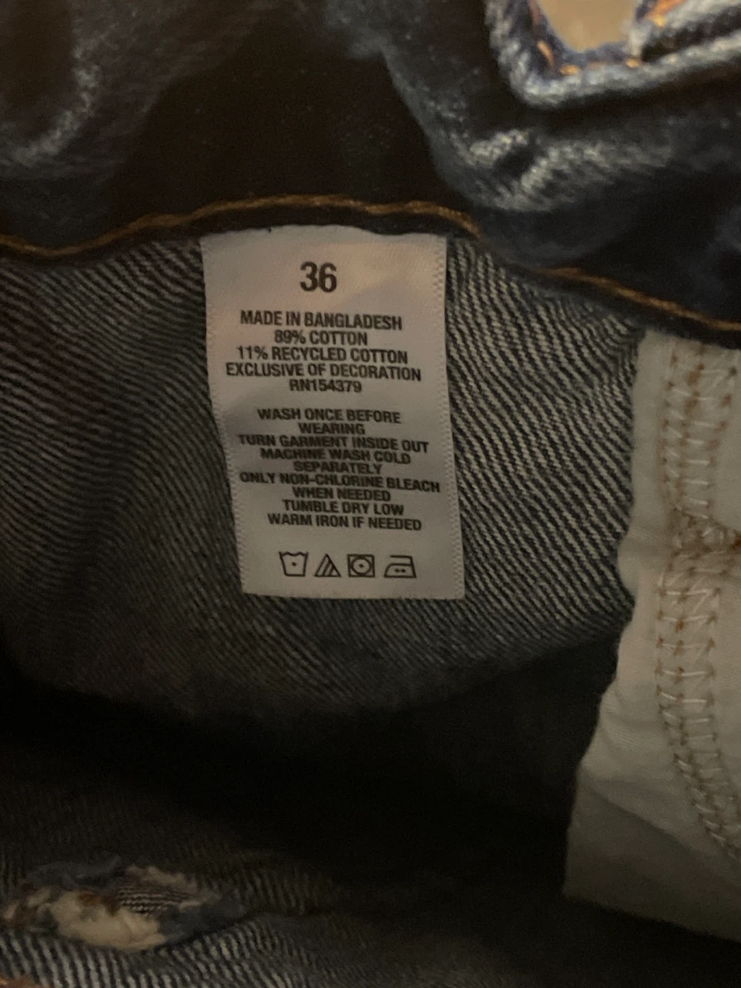 Aeropostale Men's Master Loose Fit Jeans size 36  Size 36 - photo 4