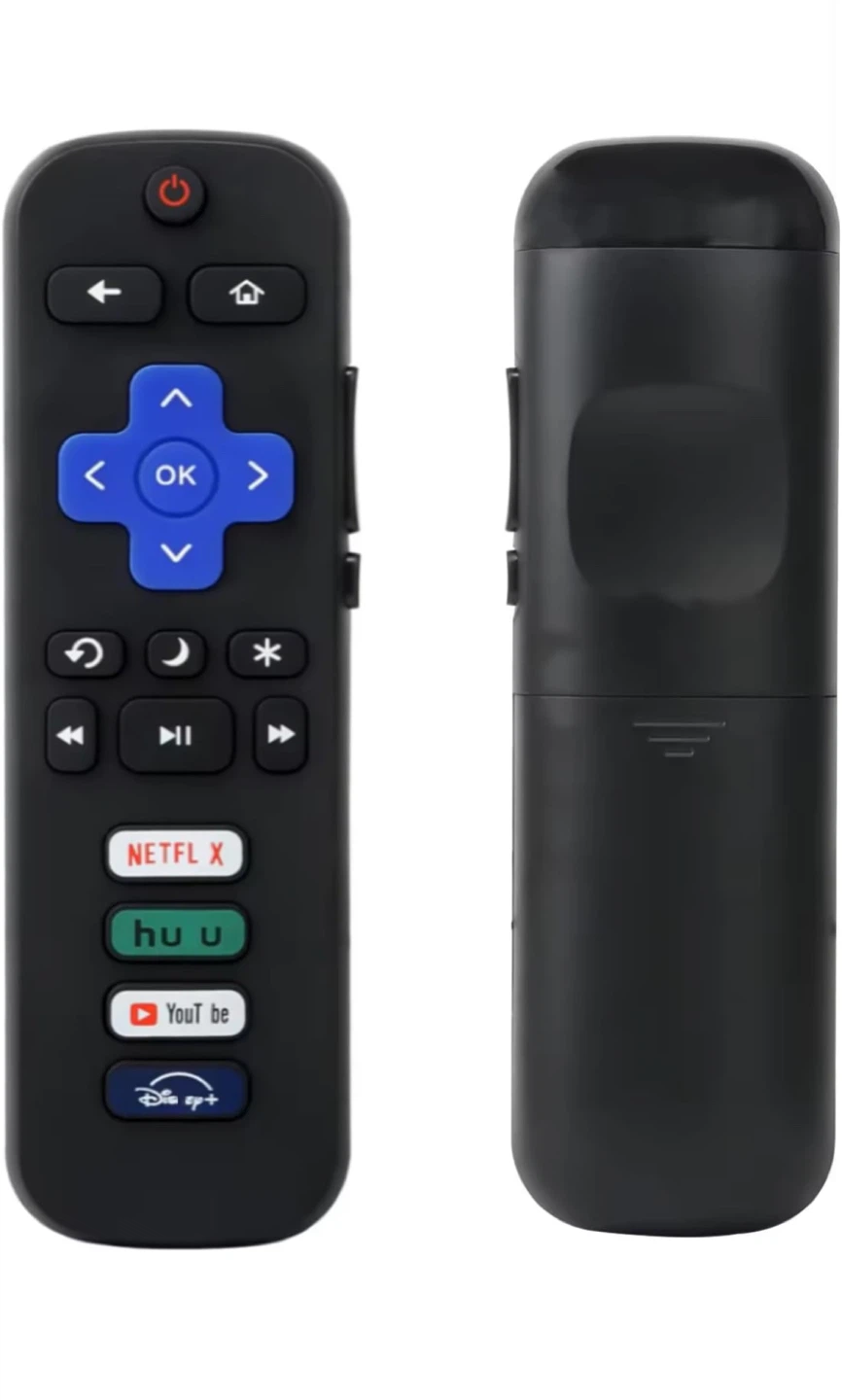 Black Streaming Remote Control with App Buttons - photo 3