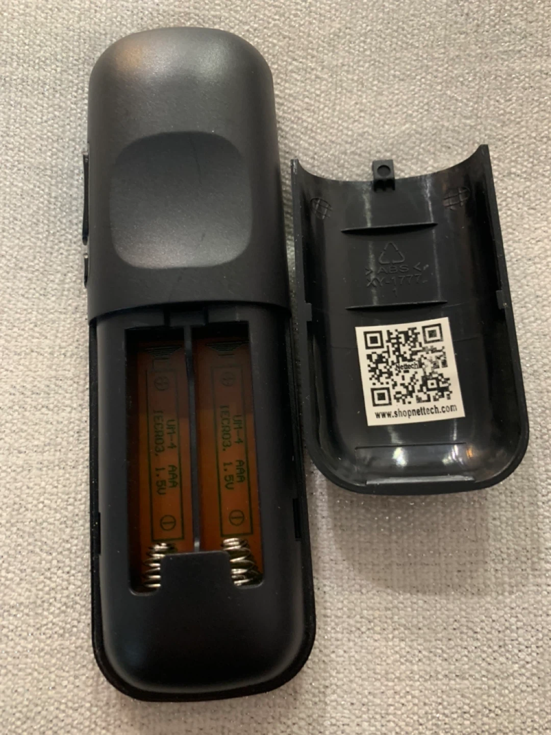 Black Streaming Remote Control with App Buttons - photo 4